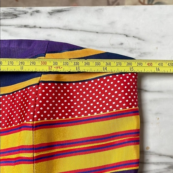 J. McLaughlin Multicolor Strapless Dress Size 0 or Petite S - Picture 6 of 8